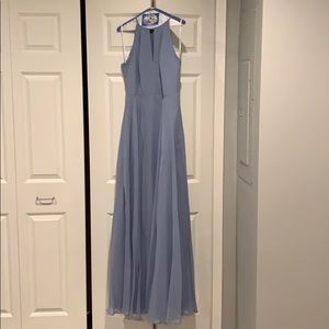 After Six Bridesmaids Dress - Cloudy Blue, Size 8L
